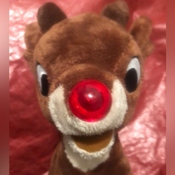 Rudolf red nose reindeer Dan Dee Collectors choice plush - - Picture 1 of 16